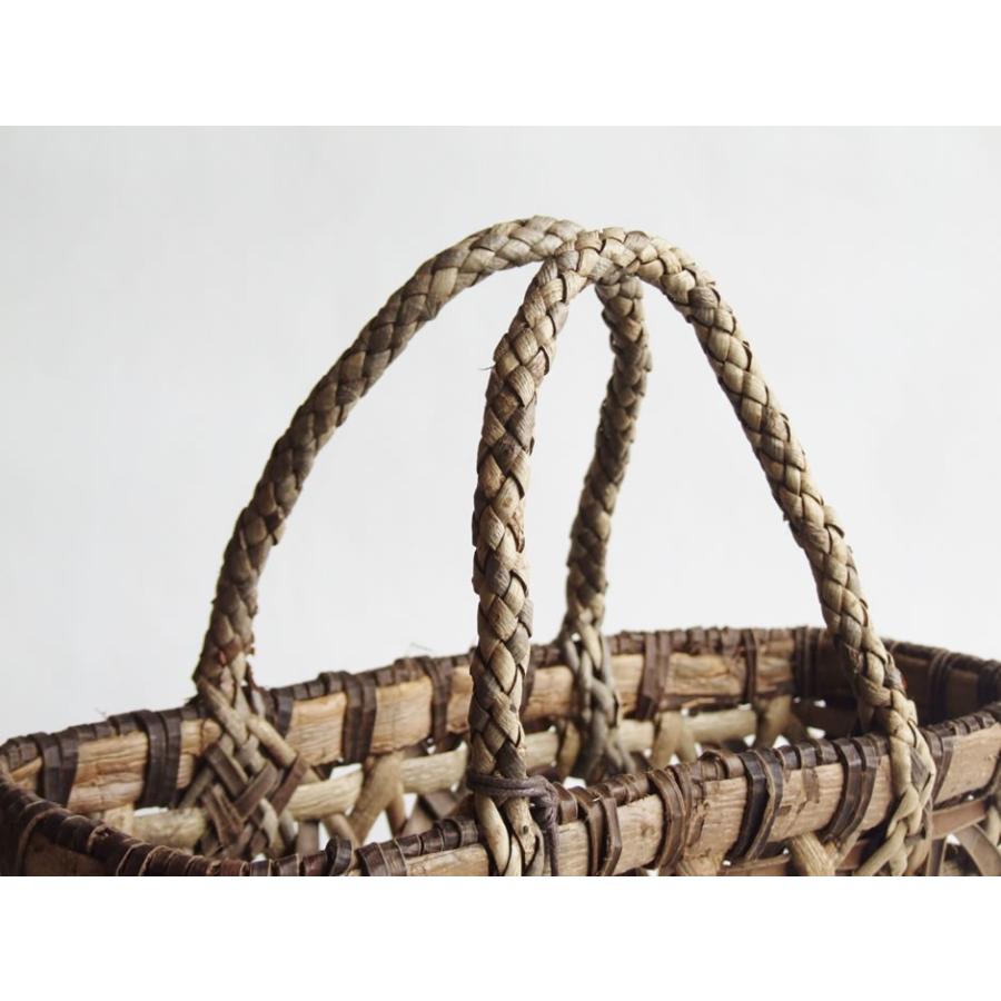 純国産 胡桃かごバッグ 麻の葉編み チャーム付き : おまめ - 通販