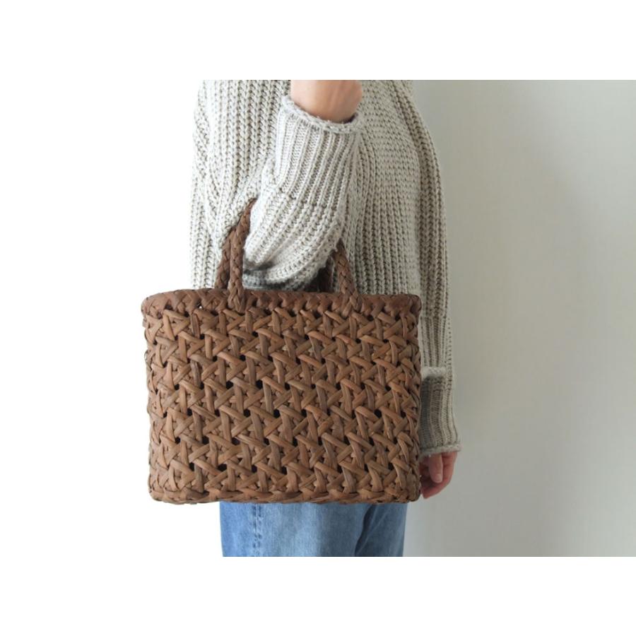 純国産 山形県 山葡萄かごバッグ 差し六つ目編み : おまめ - 通販