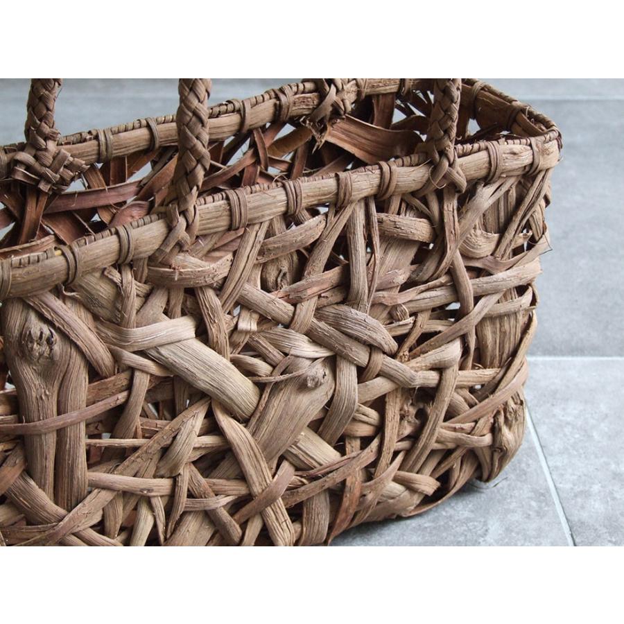 純国産 山葡萄かごバッグ 乱れ編み : おまめ - 通販 - Yahoo!ショッピング