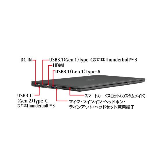 LIFEBOOK ノートパソコン 富士通 軽量 U939 第8世代Corei5 Office2021