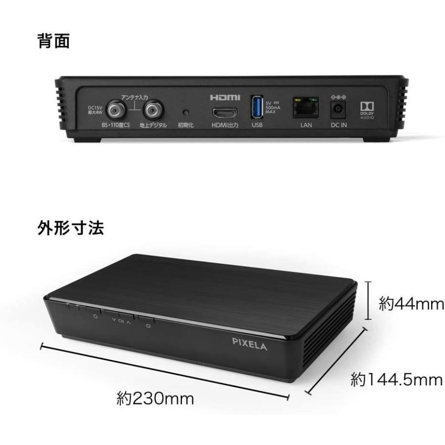 PIXELA（ピクセラ） 4K Smart Tuner Andoroid TV搭載 チューナー