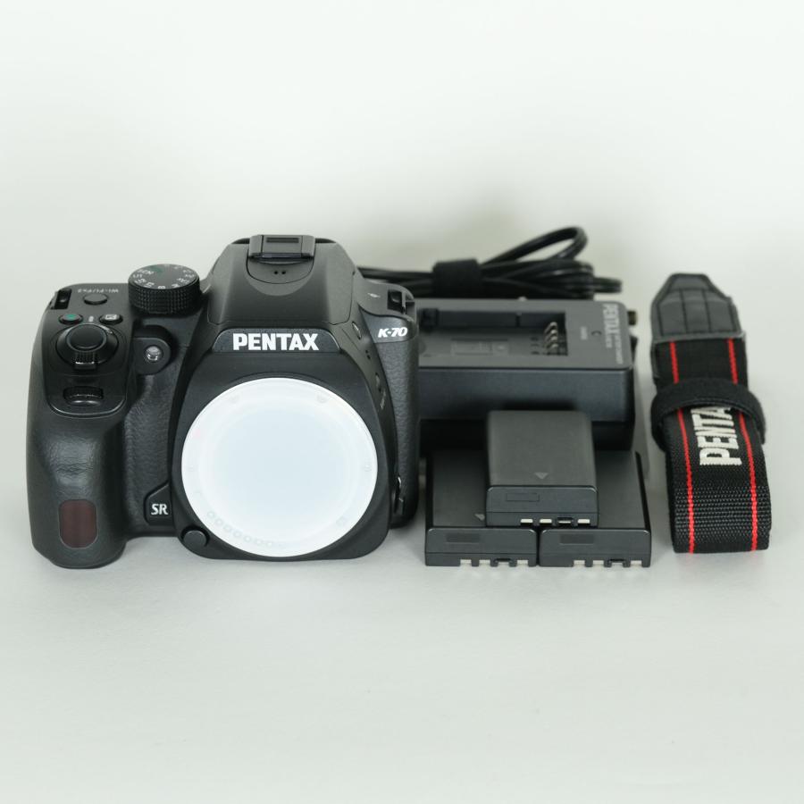 注意事項あり | シャッター数3197回｜バッテリー3個付] PENTAX K-70 K