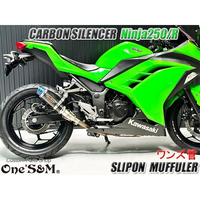 Ninja250 Ninja250R ニンジャ250 Z250 専用 純正エキパイ用 スリップ