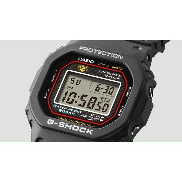 G-SHOCK カシオ DW-5000R-1AJF メンズ 腕時計 初号機復刻モデル 国内