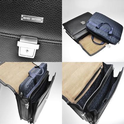 BROOKS BROTHERS（ブルックスブラザーズ） ブリーフケース 本革 レザー