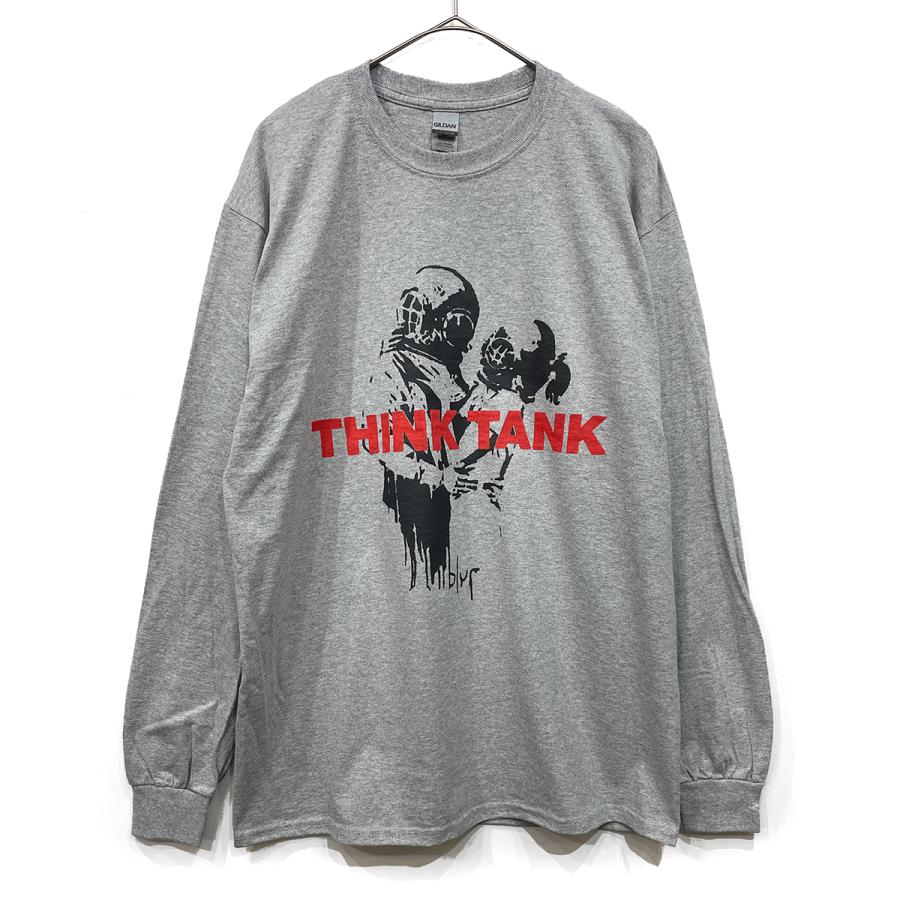 blur「THINK TANK」 BANKSY ブラー バンクシー ロンT 長袖Tシャツ 音楽