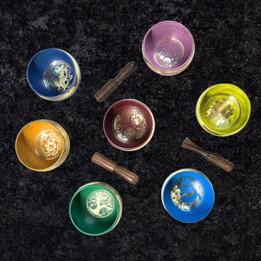 宇宙のシンギングボウル おりん チャクラ ヒーリング 瞑想 レッド