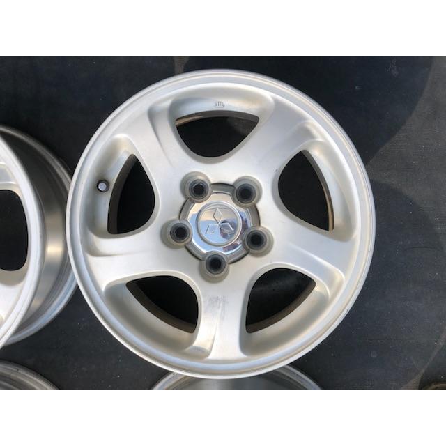 15 インチ アルミ ホイール 4本 セット 仕入品 パジェロミニ ミツビシ