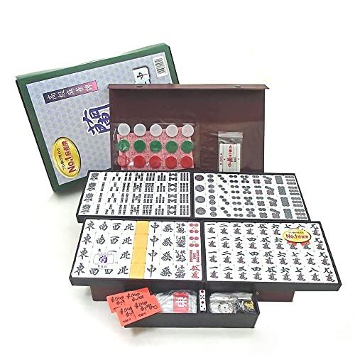 見やすい2L大型高級麻雀牌マージャンパイ 蘭 ケース付き : お買い得