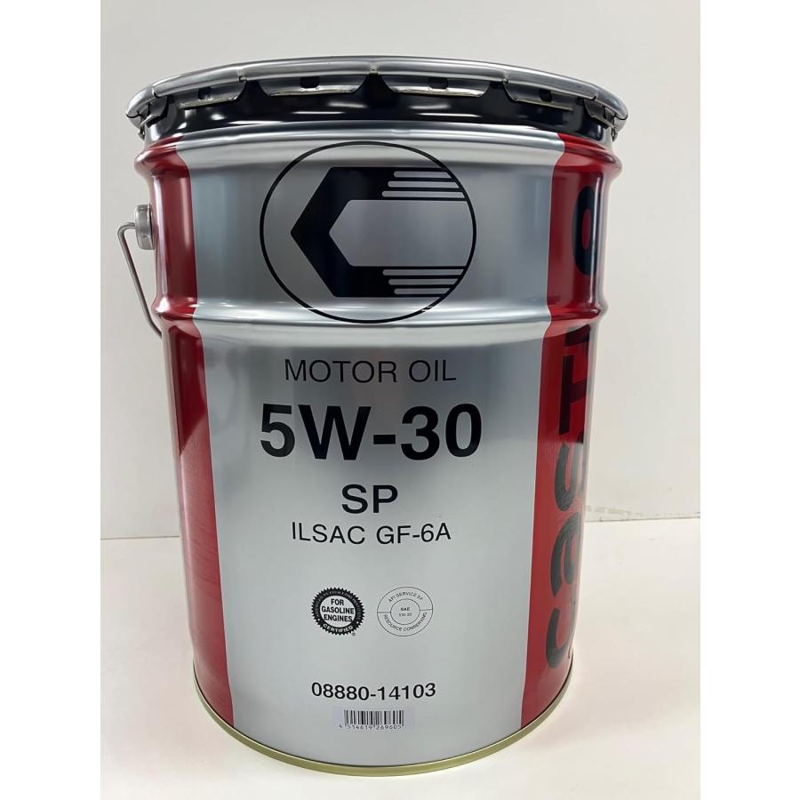トヨタ（TOYOTA） キャッスル CASTLE 5W30 SP/GF-6 鉱物油 20L 08880