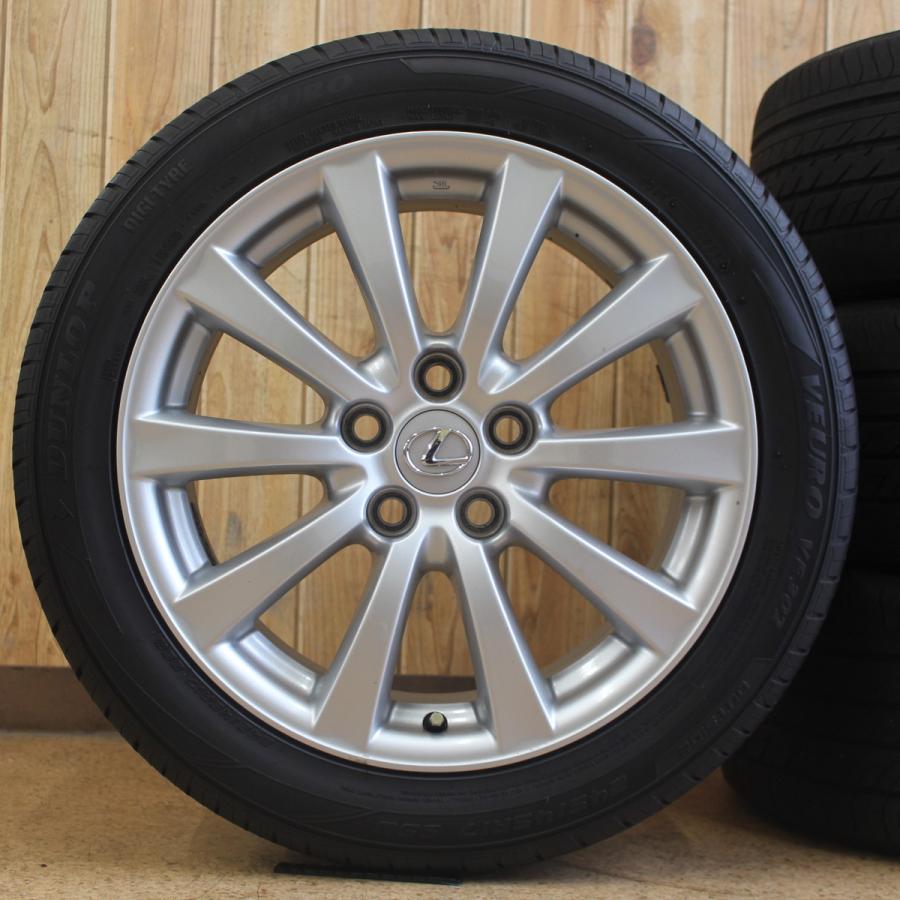 レクサス（LEXUS） IS 純正 17インチ 8J+45 PCD114.3 225/45R17 245
