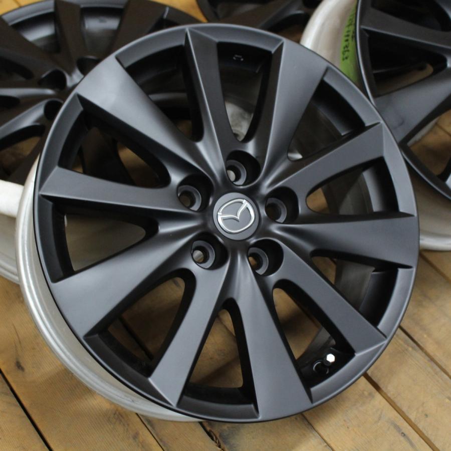マツダ（Mazda） CX-5 純正 17インチ マットブラックペイント 7J+50
