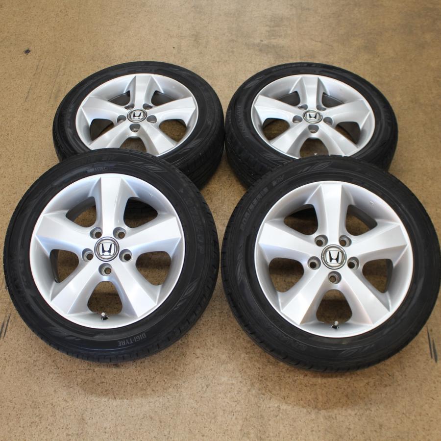 ホンダ（HONDA） 純正 16インチ ダンロップ 205/55R16 タイヤ ホイール