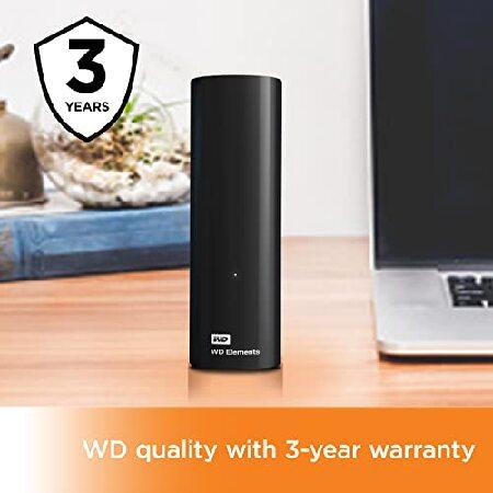 並行輸入品】 20TB WD Elements デスクトップ外付けハードドライブ USB