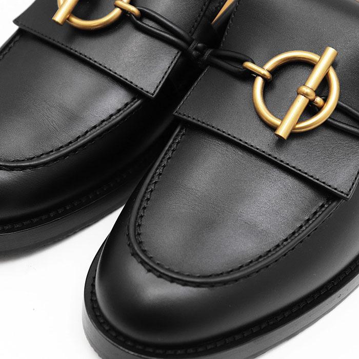 HERMES（エルメス） 【新品同様】HERMES ローファー インパクト H ロゴ