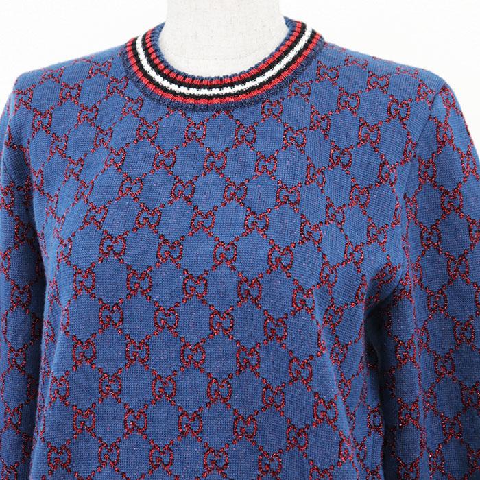 GUCCI（グッチ） 【極美品】GUCCI セーター ニット GG ロゴ モノグラム