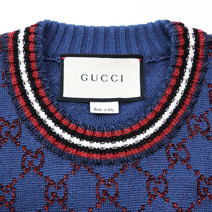GUCCI（グッチ） 【極美品】GUCCI セーター ニット GG ロゴ モノグラム