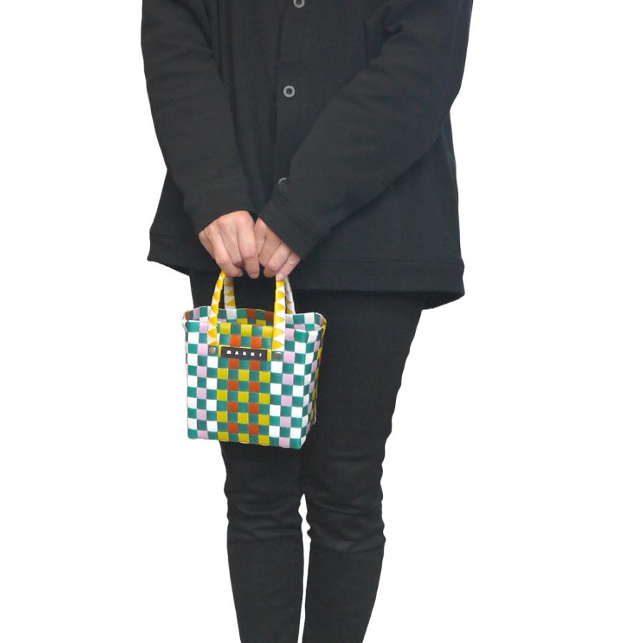 MARNI（マルニ） かごバッグ バスケット マイクロサイズ ウォーブン製