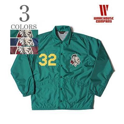 WAREHOUSE（ウエアハウス） ナイロン コットンネル コーチジャケット