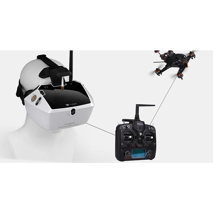 送料無料 アウトレット walkera ゴーグル4 FPV メガネ 5インチ 5.8Ghz