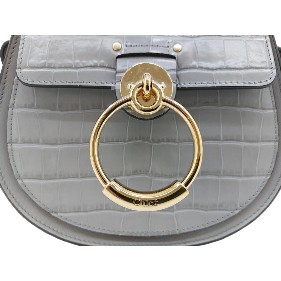 TESS Chloe クロエ「新品未使用」TESS/テス スモール クロコ型押し