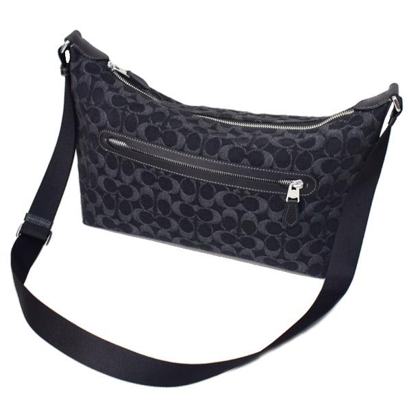 COACH（コーチ） メンズ バッグ デニム レザー シグネチャー ロゴ