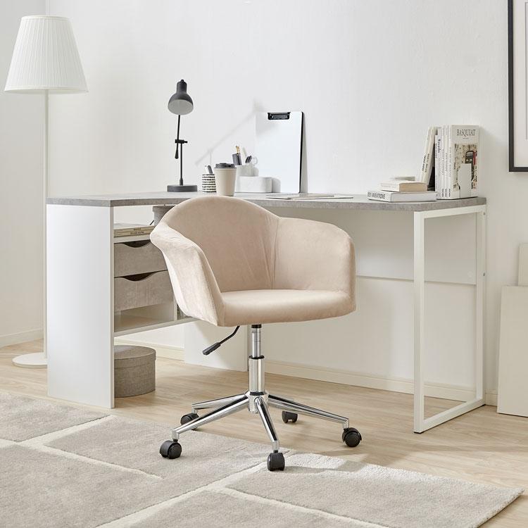 LOWYA（ロウヤ） デスクチェア かわいい おしゃれ オフィスチェア