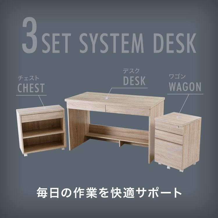 LOWYA（ロウヤ） デスク パソコンデスク 机 セット オフィス 収納