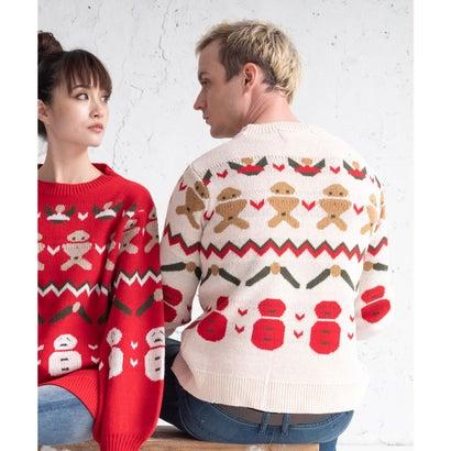 UGLY（アグリー） クリスマス ダサセーター （ホワイト） : ブランド