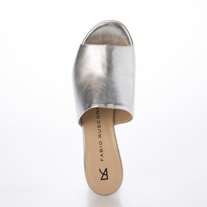 FABIO RUSCONI（ファビオルスコーニ） ミュールサンダル （シルバー
