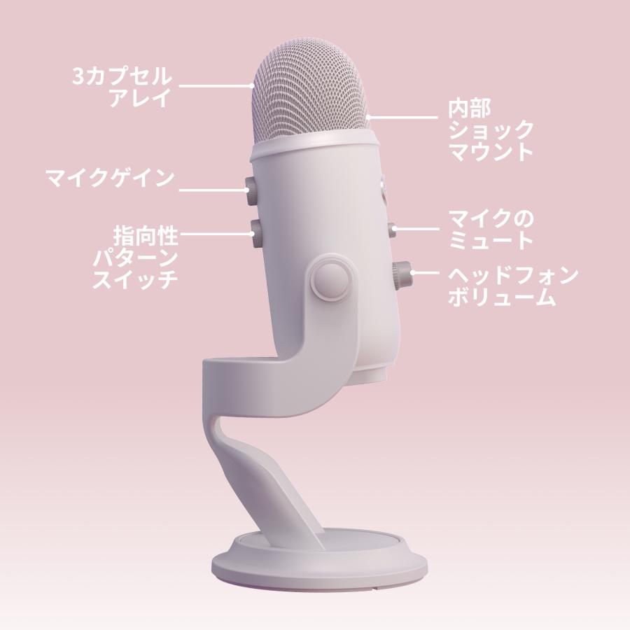 Blue Microphones コンデンサーマイク Logicool G Blue Yeti BM400 USB