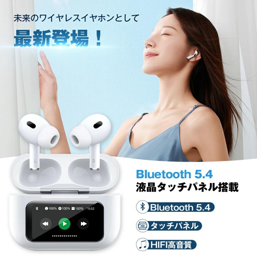 Aniyon 【期間限定500OFFタッチパネル搭載 2025最新型】ワイヤレス