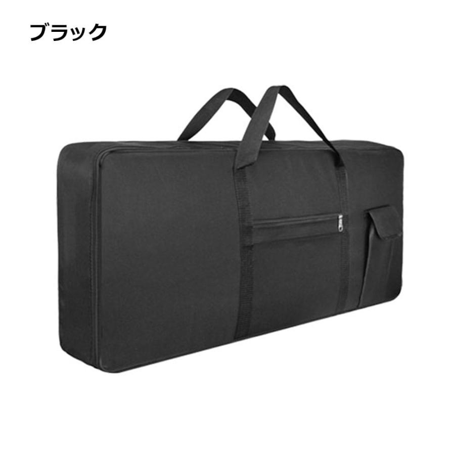 キーボードケース 61鍵盤 リュック 2WAY ソフトケース クッション 厚手