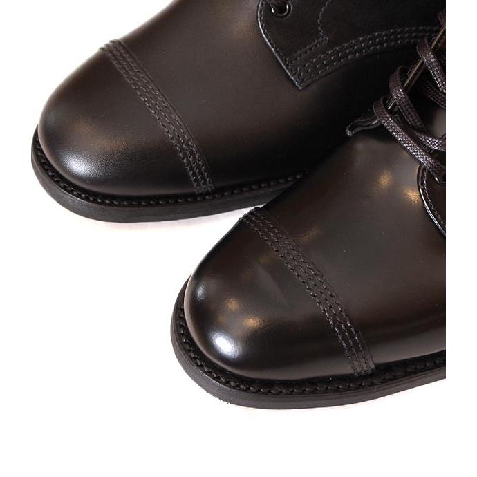 SANDERS（サンダース） 再入荷済 別注素材 1128 ブラック ミリタリー