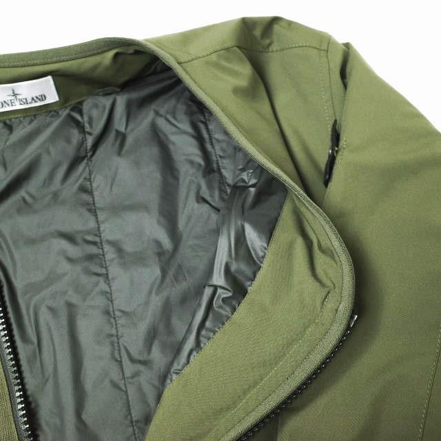 STONE ISLAND ストーンアイランド 23AW NO COLLAR JACKET 中綿ライナー