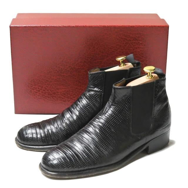 レユッカス Le yucca's イギリス製 Karena/U リザードサイドゴアブーツ