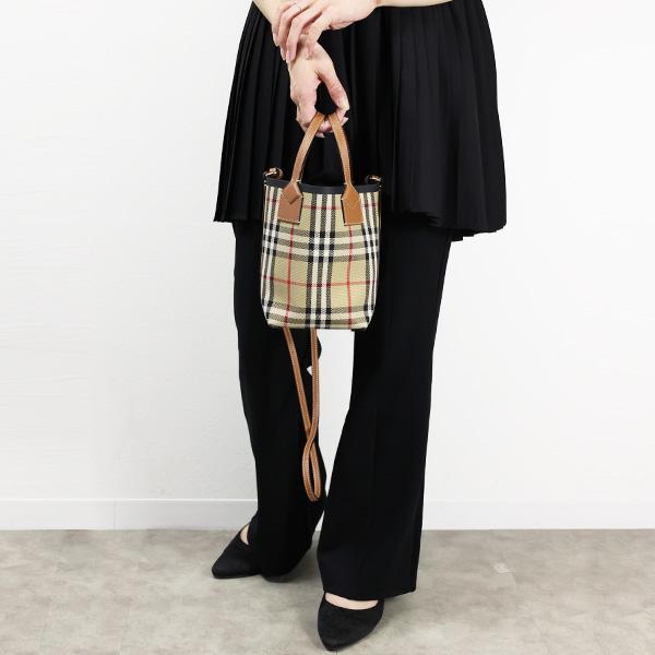 BURBERRY（バーバリー） ミニロンドン トートバッグ ショルダーバッグ