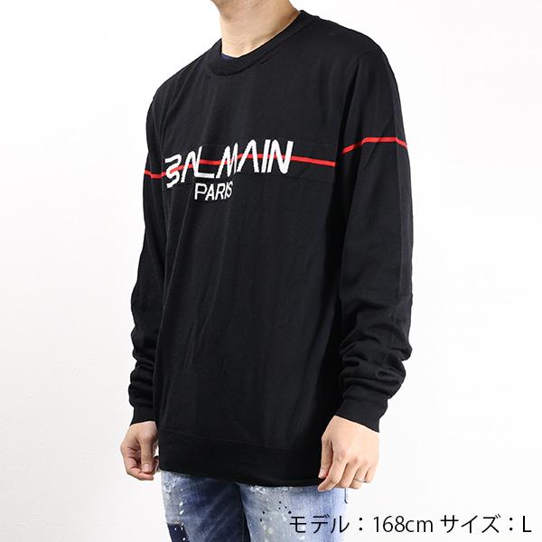 BALMAIN（バルマン） Logo Sweather YH1KD000KC70EBE セーター ニット