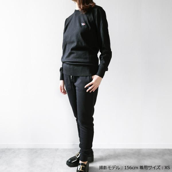 MAISON KITSUNE（メゾン キツネ） Tricolor Fox Patch Sweater