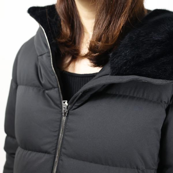 HERNO（ヘルノ） A-Shape Fur Down Jacket ダウンジャケット Aシェイプ