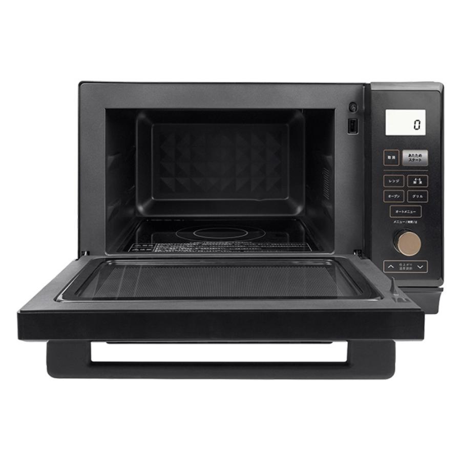 山善（YAMAZEN） スチームオーブンレンジ 25L ブラック PRK-F250TSV