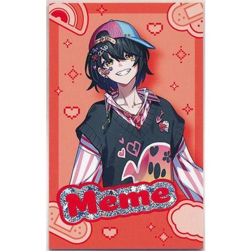 にじさんじ デコラモード ランダムチェキ風カード ましろ爻