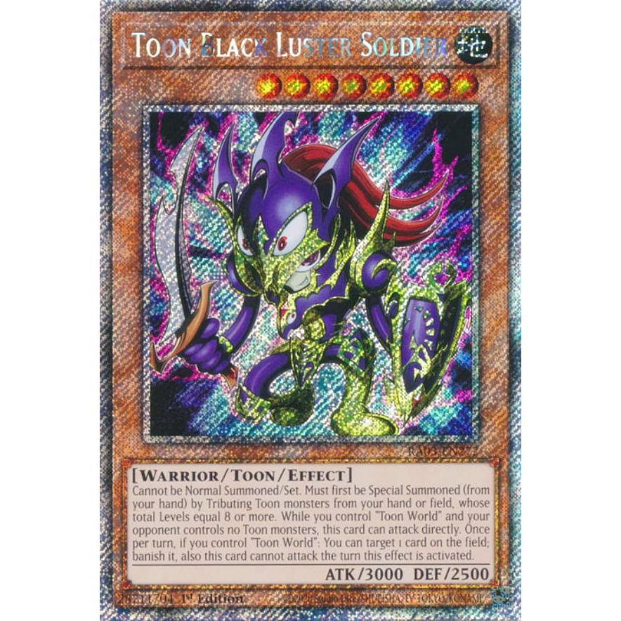 遊戯王 RA03-EN272 トゥーン・カオス・ソルジャー (英語版 1st Edition