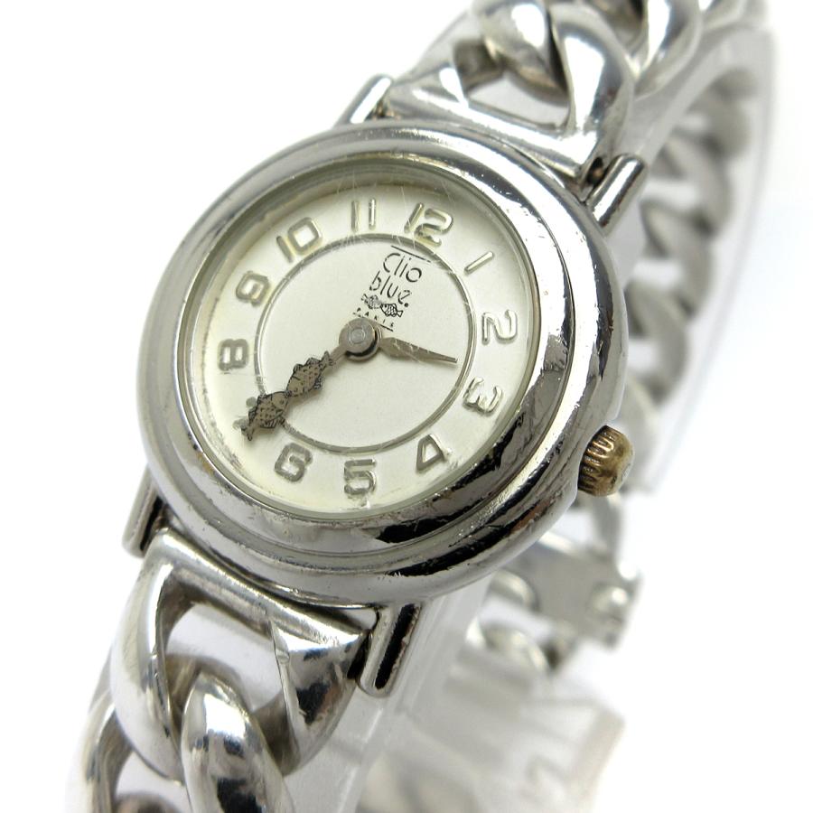 Clio blue（クリオブルー） 時計 ラウンド レディース ブレスレット