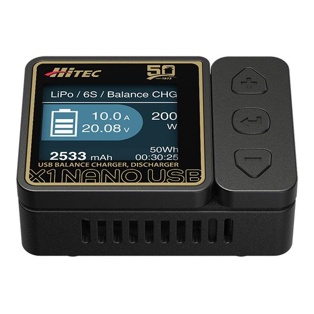 HiTEC（ハイテック） X1 ナノ USB バランス充・放電器 50周年モデル X1