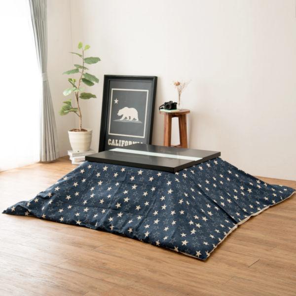 コタツ布団 厚掛け 日本製 正方形 200×200cm 綿100％ こたつ コタツ