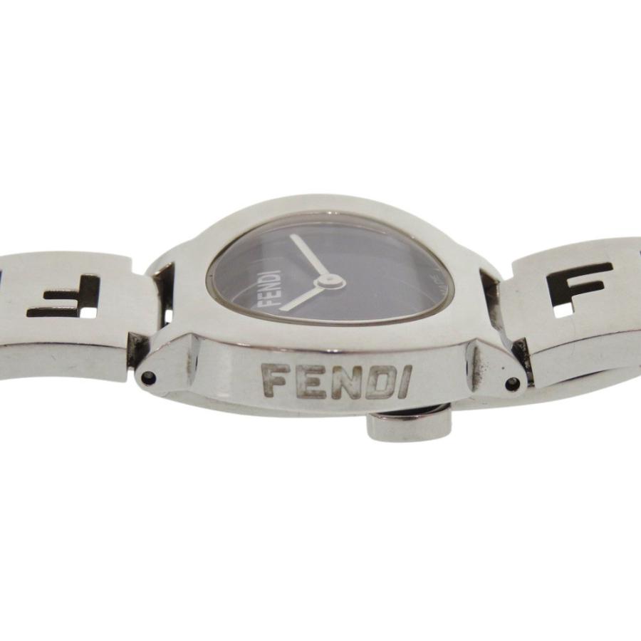 FENDI（フェンディ） 3050L SS ブラック シルバー クオーツ 腕時計