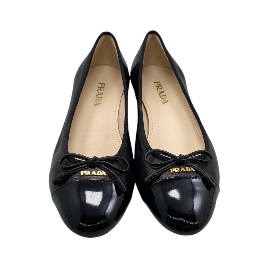 PRADA（プラダ） パンプス バレリーナ フラットシューズ 1F889D 36 1/2