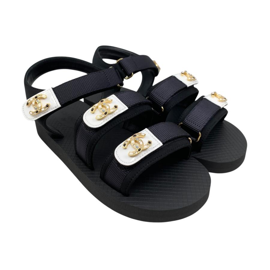CHANEL（シャネル） ベルクロサンダル G46448 36サイズ ココマーク
