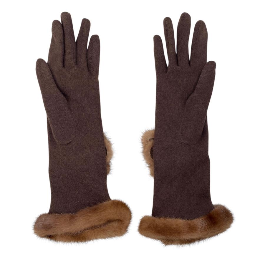 LOUIS VUITTON（ルイ・ヴィトン） 手袋 ミンク グローブ M74274